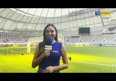 ¡La noticia Samsung del día! Tigo Sports presente en el estadio internacional Khalifa.