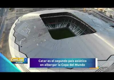 #YaEstamosEnQatar🇶🇦Sabías que Qatar 🇶🇦 es el segundo país asiático en albergar una Copa del Mundo 🏆🔥