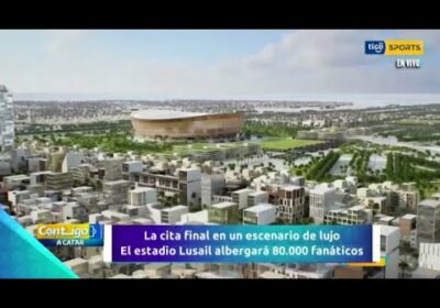 La cita final en un escenario de lujo. El estadio Lusail albergará 80.000 fanáticos.