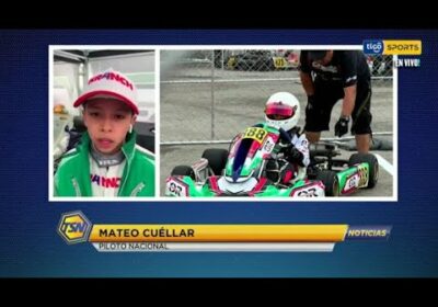 Mateo Cuéllar compite en Estados Unidos. Busca quedar entre los mejores.