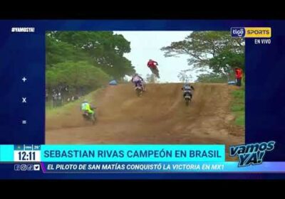 Vamos Ya❗️ Sebastián Rivas campeón en Brasil. El piloto se San Matías conquistó la victoria en MX1