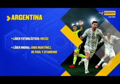 Estos son los lideres futbolísticos y moral en Qatar 2022.