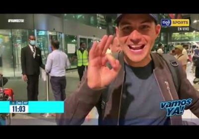 Vamos Ya❗️ Así llega la avanzada de Tigo Sports. El equipo listo para la aventura mundialista.