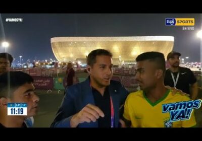 Los hinchas comienzan a colmar Qatar. Toda la fiesta y el color de la cita mundialista.