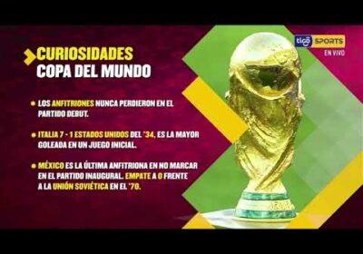 🔬Curiosidades de la Copas del mundo.