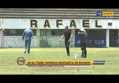 En el ‘Tigre’ esperan respuesta de Biaggio. Mañana debería haber solución.