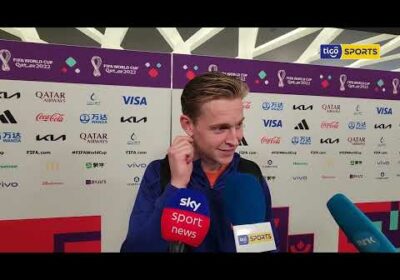 ¡Frenkie de Jong en #TigoSportsBolivia! 🔵🟡
