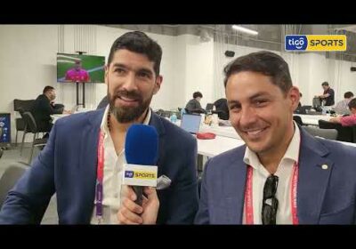 ¡El ‘Loco’ Abreu en #TigoSportsBolivia!🔵🟡