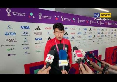¡Heung-Min-Son habló con #TigoSportsBolivia! 🔵🟡