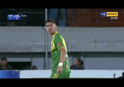 ¡Gol de Gran Mamoré! Miguel Mendoza define de manera correcta y descuenta el marcador