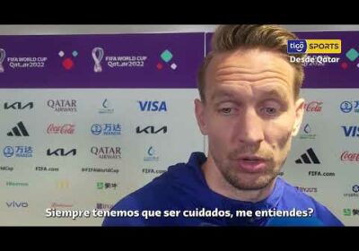 ¡Luuk de Jong con Pablo Fernández! Mira lo que dijo el delantero de Países Bajos después de empate