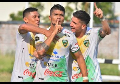 ¡Final del partido! Gran Mamoré golpeó primero y goleó a Universitario de Sucre.