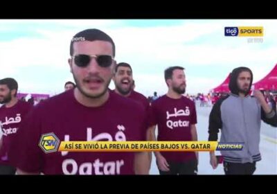 Así se vivió la previa de Países Bajos vs. Qatar.