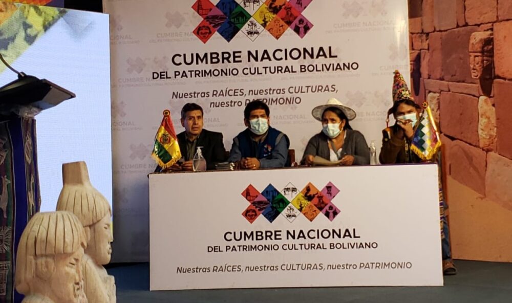 Cumbre Nacional apunta a construir una política sobre el valor del patrimonio cultural boliviano