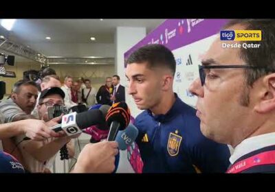 ¡Ferran Torres en zona mixta! El atacante español salió a dar su opinión luego de la derrota