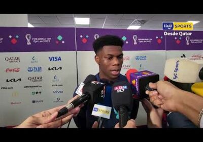 Aurelién Tchouaméni habló sobre la victoria y clasificación de Francia