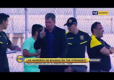 🚨Los números de Biaggio en The Strongest. Gran campaña del DT. al frente del ‘Tigre’.