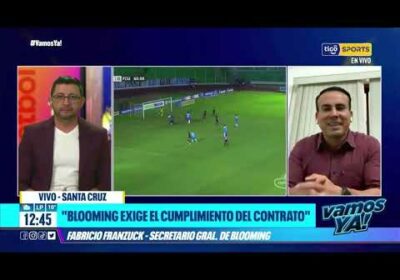 Blooming en la pugna por carrasco, el club pide medio millón de dolares por su salida.