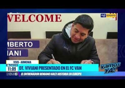 VamosYa ❗️DT. Humberto Viviani presentado en el FC Van.