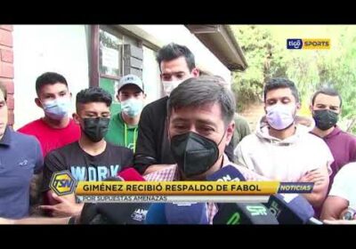 🚨Giménez recibió respaldo de FABOL por supuestas amenazas.