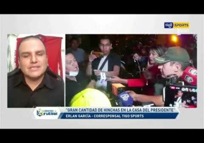 🔬Erlan García: «Gran cantidad de hinchas en la casa del presidente de Wilstermann».