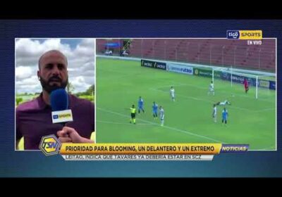 Prioridad para Blooming, un delantero y un extremo. Leitao, indica que Tavares debería estar en SCZ