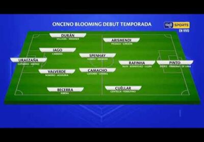 Ricardo Pacheco nos muestra el Onceno de Blooming en su debut de temporada.