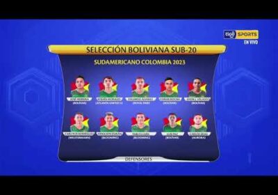 🔬Analizamos los convocados de la selección Boliviana sub 20.