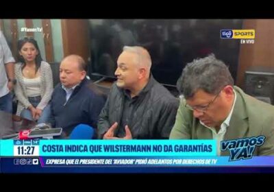 Costa indica que Wilstermann no da garantías. Expresa que el presidente del ‘Aviador’ pidió adel….