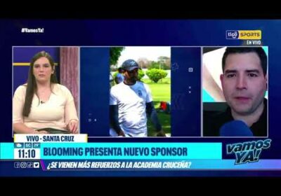 Blooming presenta nuevo Sponsor. ¿Se viene más refuerzos a la ‘Academia’ cruceña?