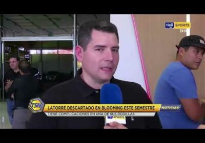 Latorre descartado en Blooming este semestre. Tiene complicaciones en una de sus rodillas.