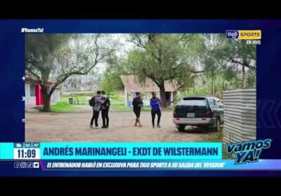 Vamos Ya ❗️Andrés Marinangeli habló en EXCLUSIVA con Tigo Sports a su salida del ‘Aviador’.