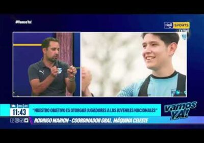 Vamos Ya ❗️Rodrigo Marion: «Nuestro objetivo es otorgar jugadores a las juveniles nacionales».