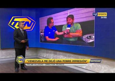 🚨Estas son las impresiones de Óscar Villegas sobre la selección Boliviana sub 20.