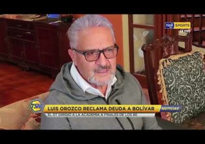 Luis Orozco reclama deuda a Bolívar. El DT. dirigió a la Academia a finales de los 90.