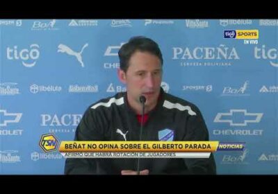 🚨Beñat no opina sobre el Gilberto Parada. Afirmó que habrá rotación de jugadores.