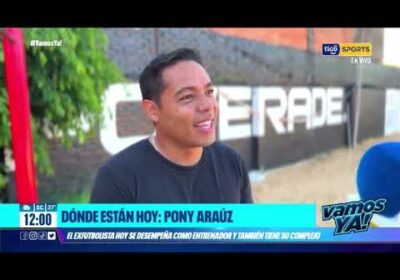 Donde están hoy: Pony Araúz. El exfutbolista hoy se desempeña como entrenador y también tiene….