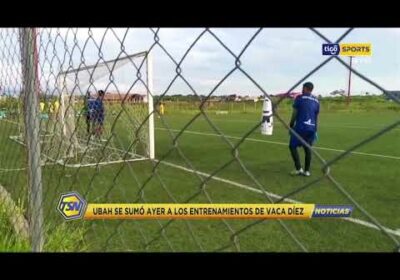 🚨Ubah se sumó ayer a los entrenamientos de Vaca Diez.