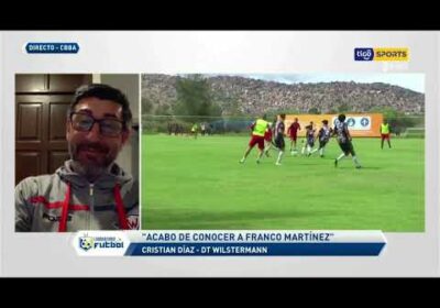 🔬Cristian Díaz – DT. de Wilstermann: “Bolívar nos prestará jugadores”.