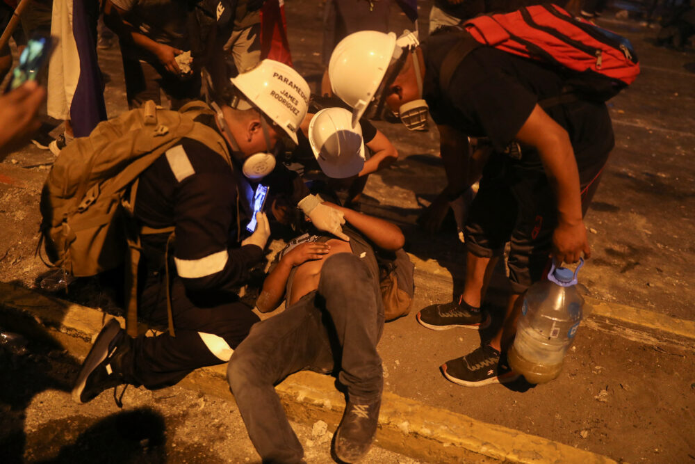 Los violentos choques entre manifestantes y Policía ya dejaron más de 50 muertos en Perú (REUTERS/Sebastian Castaneda)