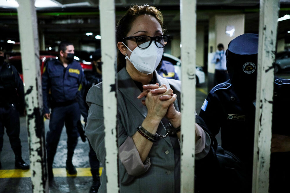 Virginia Laparra fue condenada a cuatro años de cárcel por abuso de poder como fiscal anticorrupción (REUTERS)