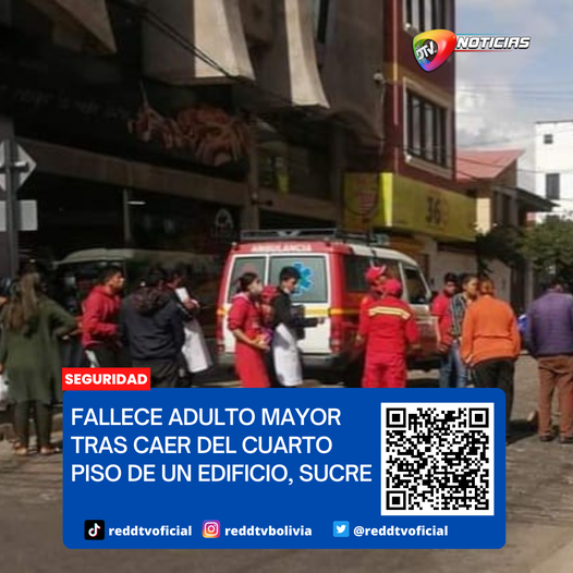 Muere Adulto Mayor Tras Caer Del Cuarto Piso De Un Edificio Deredes Tv