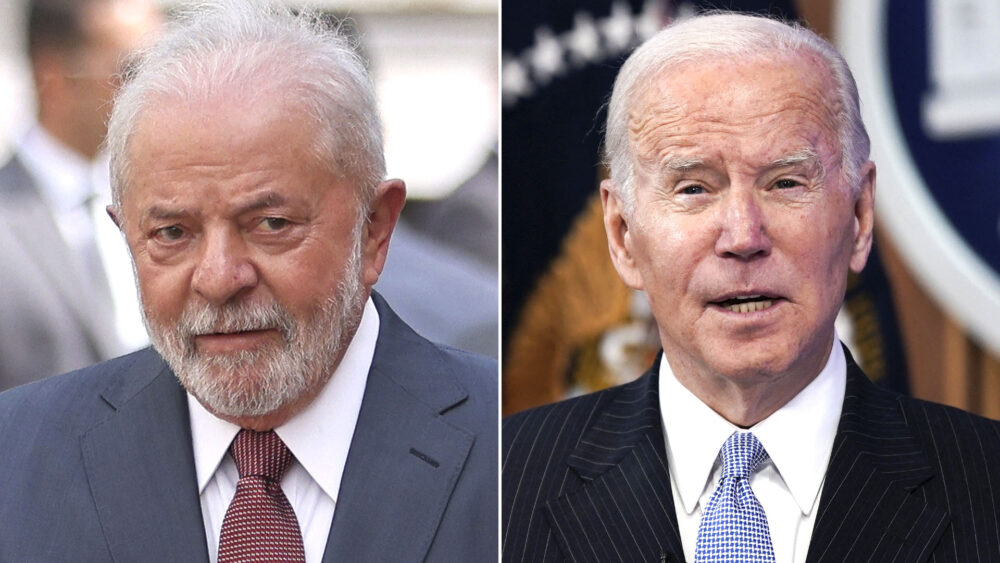 Lula da Silva y Joe Biden