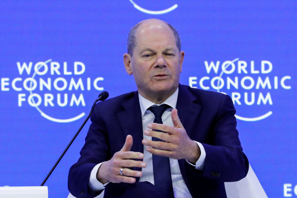 El canciller alemán, Olaf Scholz