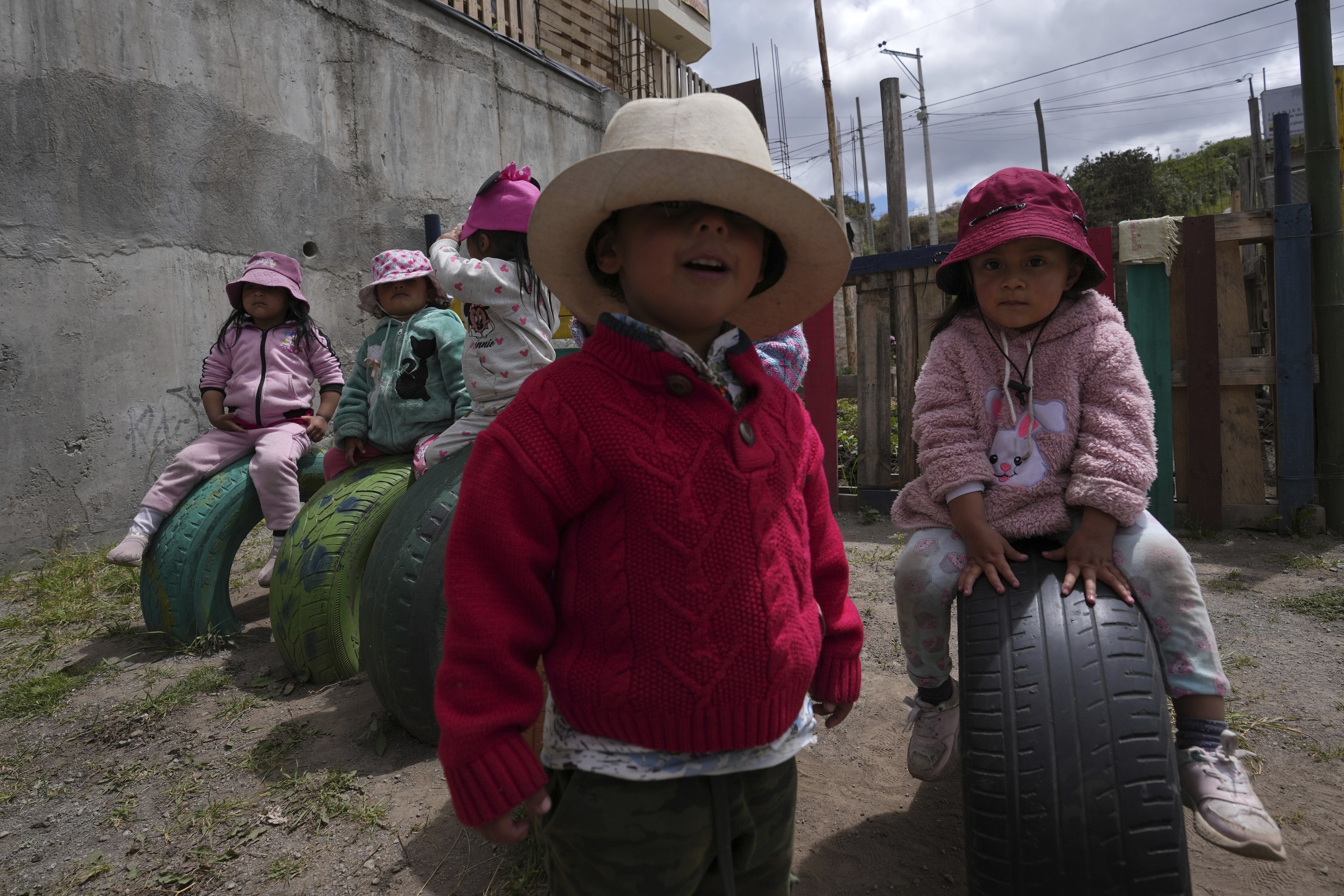 Una de las áreas donde se observa mayor desigualdad en el país es en la nutrición de los infantes. Ecuador es el segundo país con más casos de desnutrición crónica en niños de hasta cinco años. (AP Foto/Dolores Ochoa)