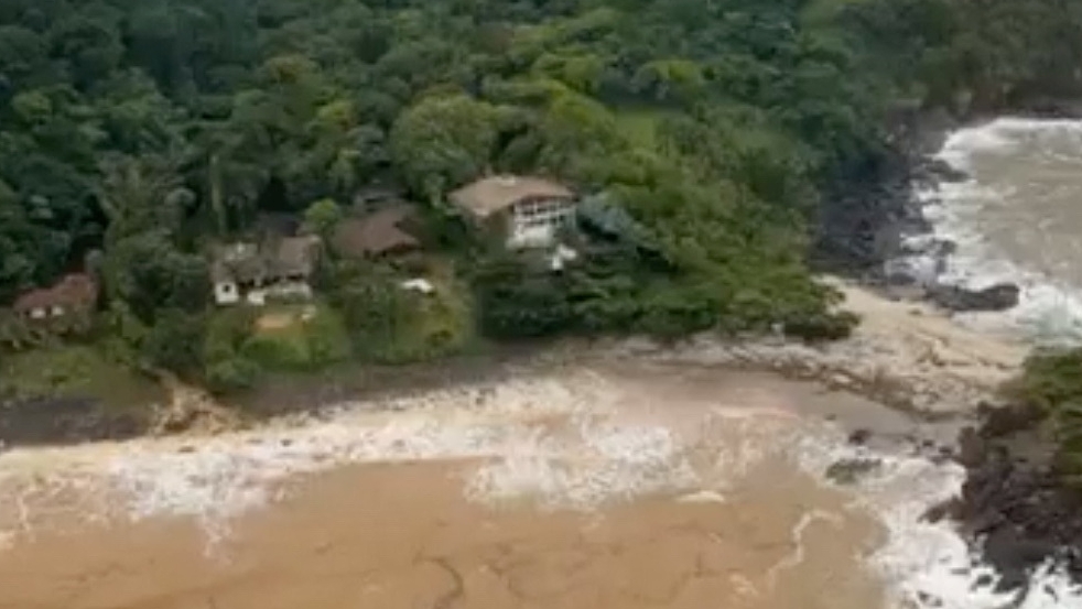 La zona afectada (Felipe Augusto via Facebook/via REUTERS)