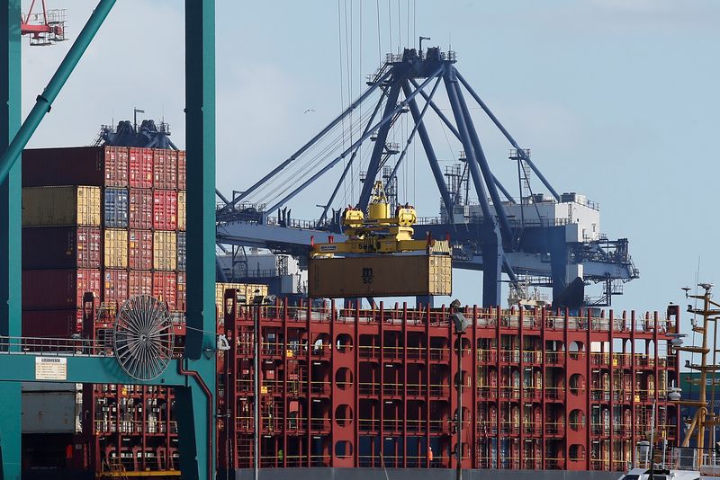 Containers en el puerto de San Antonio, Chile (REUTERS/Rodrigo Garrido/Archivo)