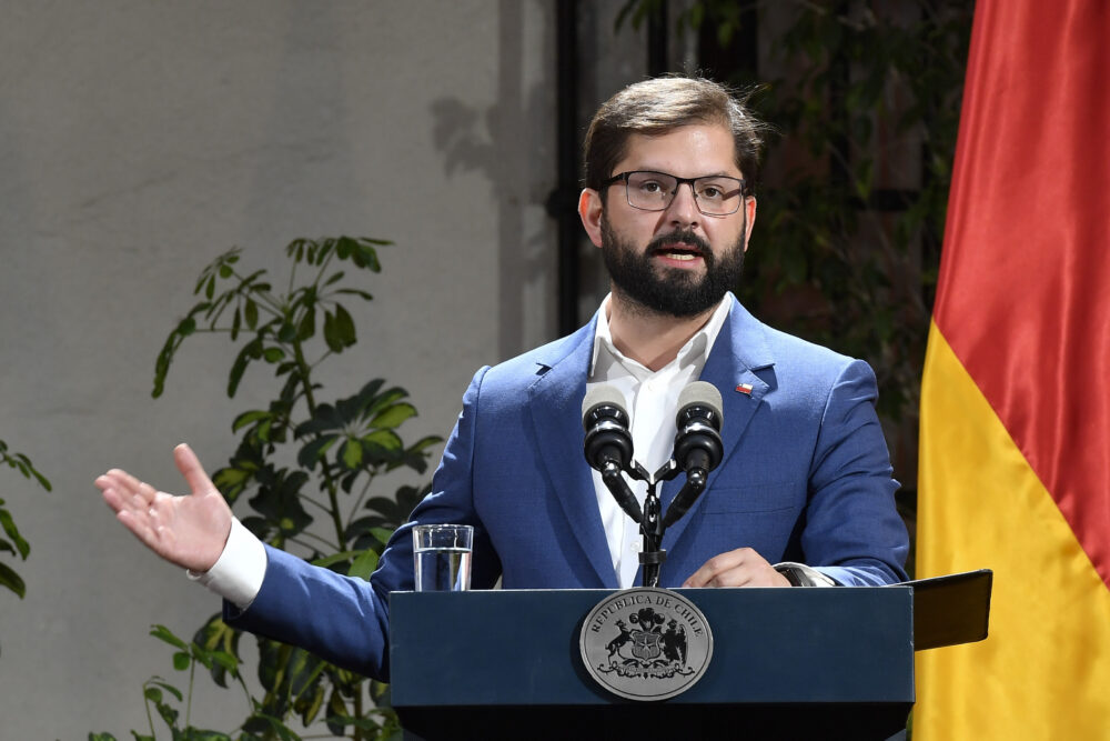 Boric ofreció a opositores nicaragüenses la nacionalidad y residencia chilena (AP)
