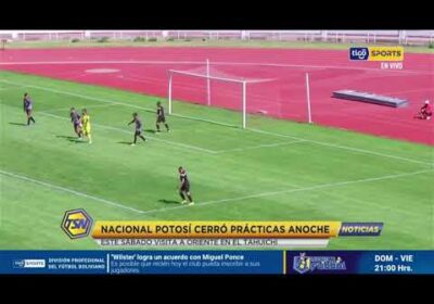 🚨Nacional Potosí cerró prácticas anoche.