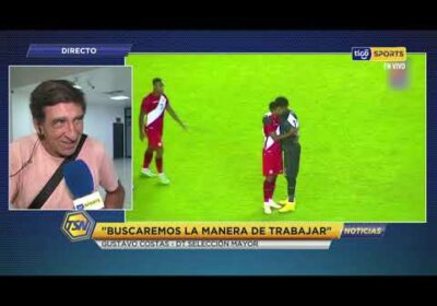 🚨Gustavo Costas – DT. de la Selección habló EXCLUSIVA con Tigo Sports Noticias.
